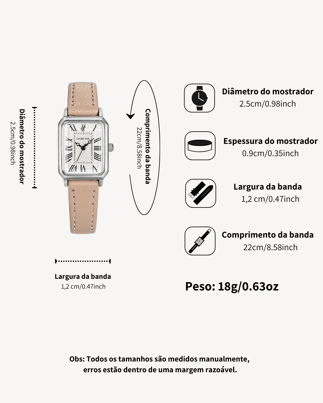 Relógio Clássico Sra. Smith