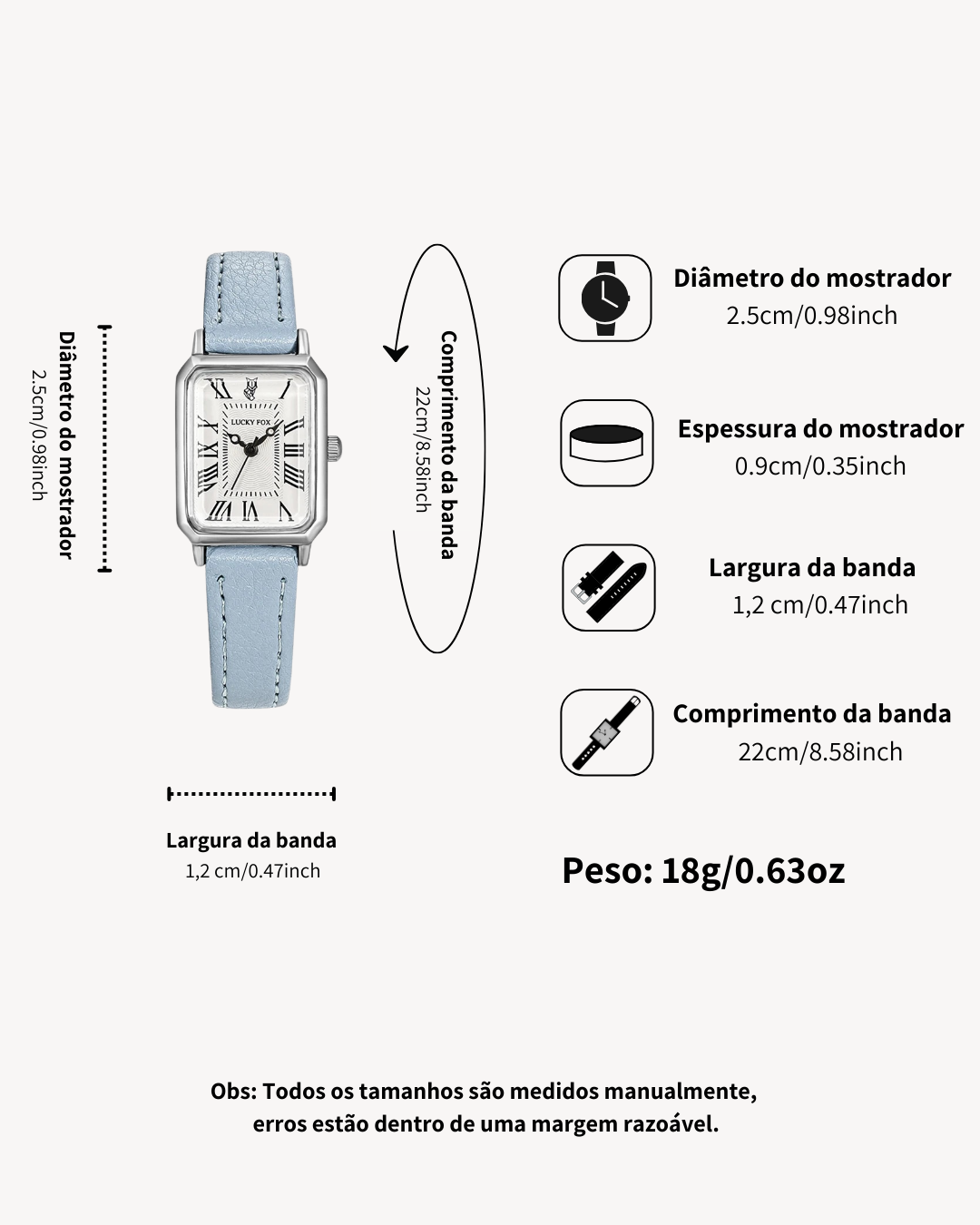 Relógio Clássico Sra. Smith