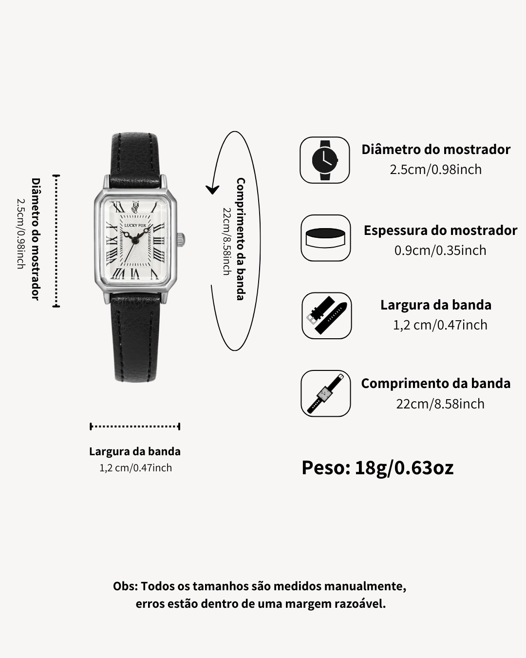 Relógio Clássico Sra. Smith