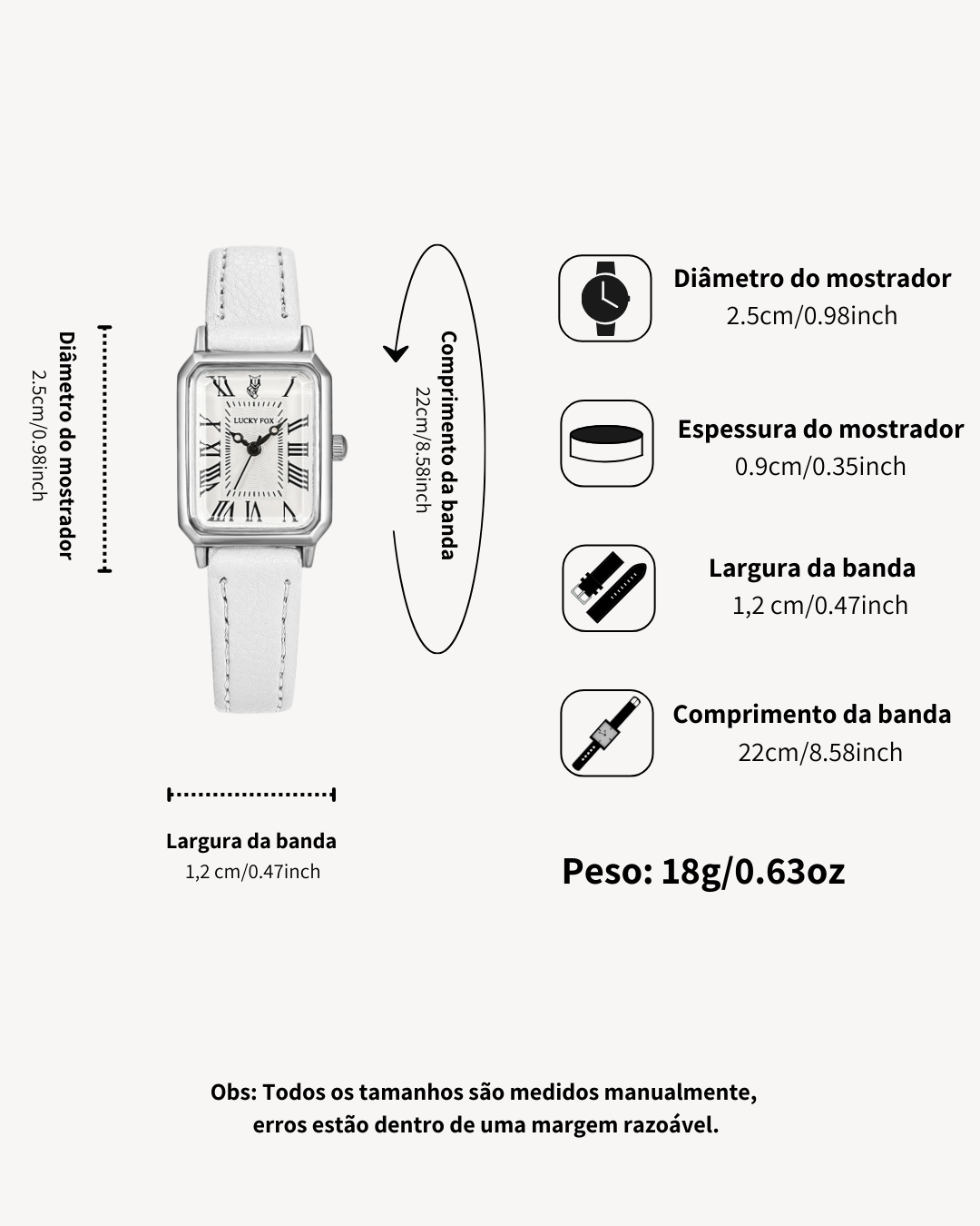 Relógio Clássico Sra. Smith