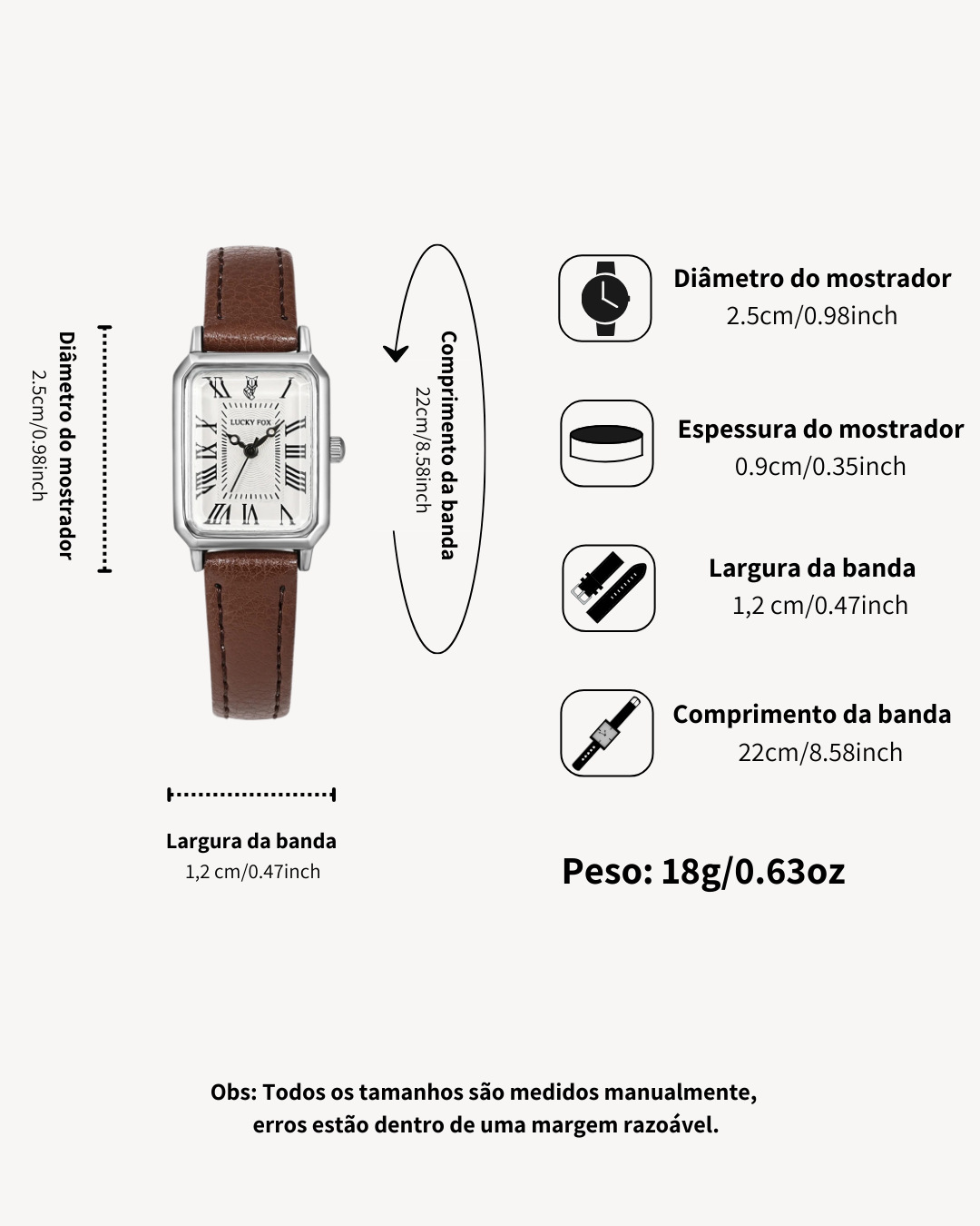 Relógio Clássico Sra. Smith