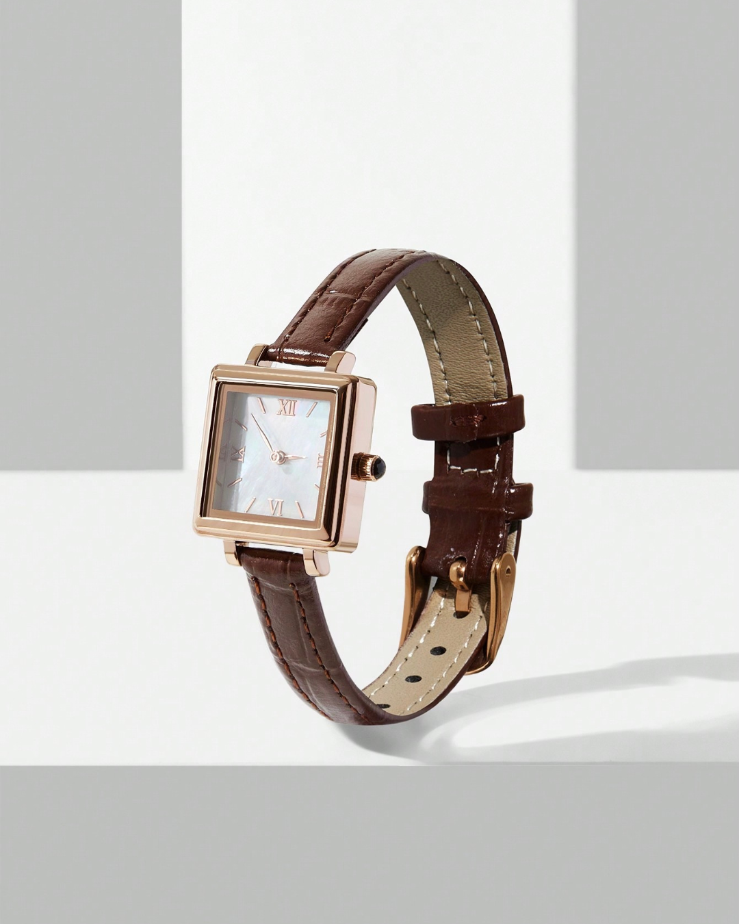 Reloj Cube Mother of Pearl